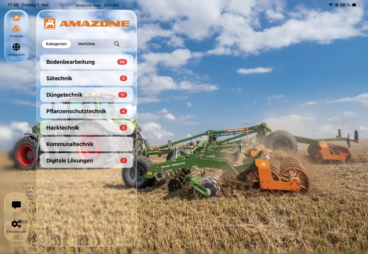 AMAZONE Sales App