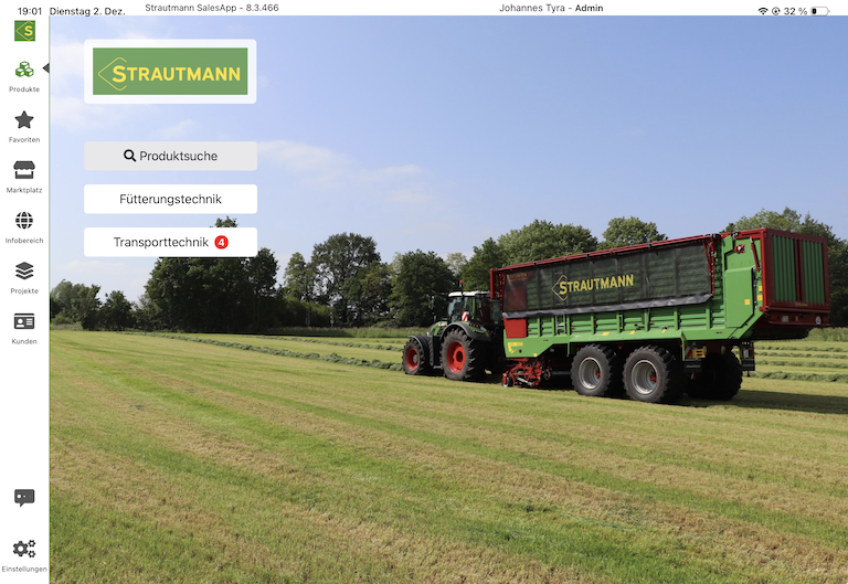 STRAUTMANN Sales App